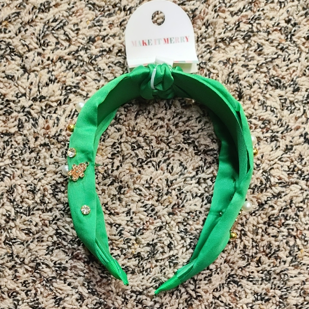 ❤️2/10$ Target | Green Christmas Headband | Women's One Size